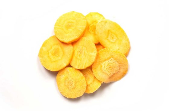 Karotten Gelb Scheiben