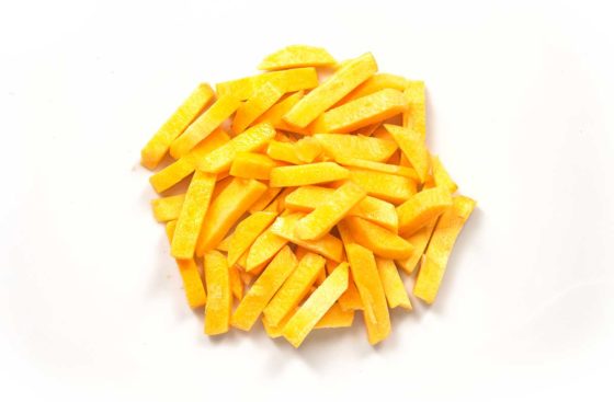 Karotten Gelb Streifen 8mm