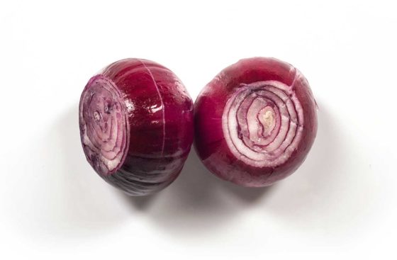 Schälzwiebel Rot ganz