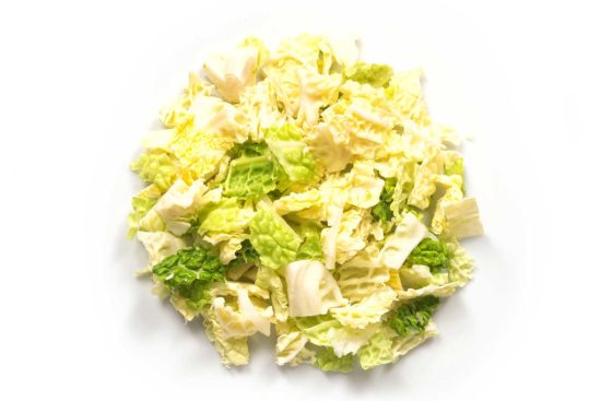 Wirsing geschnitten 20 x 20 mm