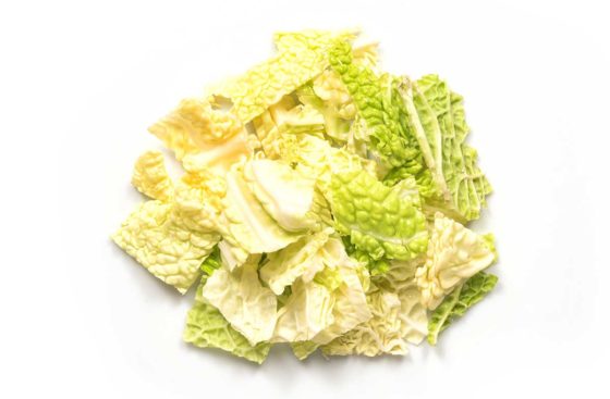 Wirsing geschnitten 30 x 30 mm