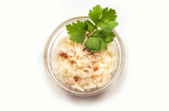 Weisl Krautsalat mit Speck